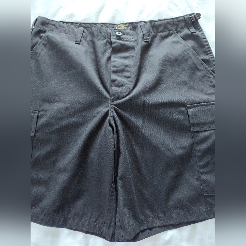 Quartermaster Law Pro 6 Pocket BDU Shorts Size 35-39 Adjustable. 9" Inseam